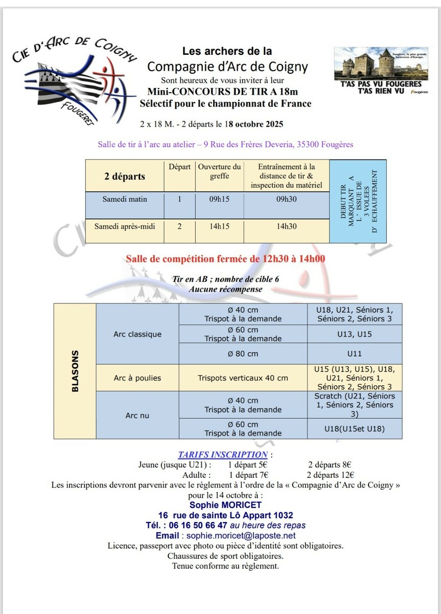 Mini Concours Salle 18m